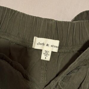 Cloth and stone cropped pants